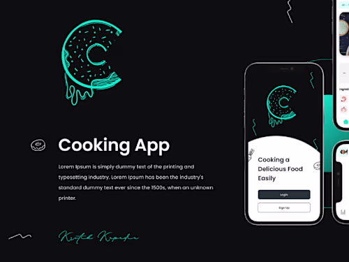 Innovative UI Design for a Recipe App