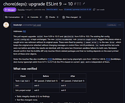ESLint 9 → 10 migration