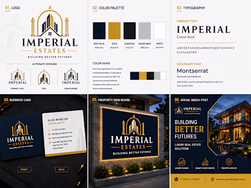 Imperial Estate Luxury Real Estate Branding