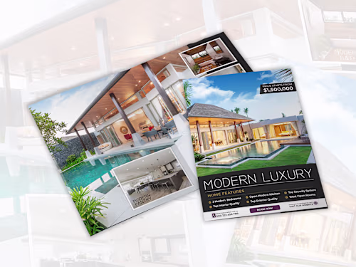 Eye-Catching Bi-Fold Brochure Design