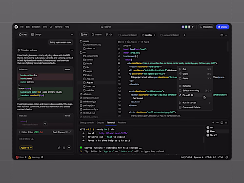 Oqta - AI Builder Dashboard