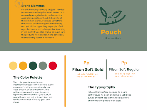 Pouch, Trail Essentials Branding+package Design