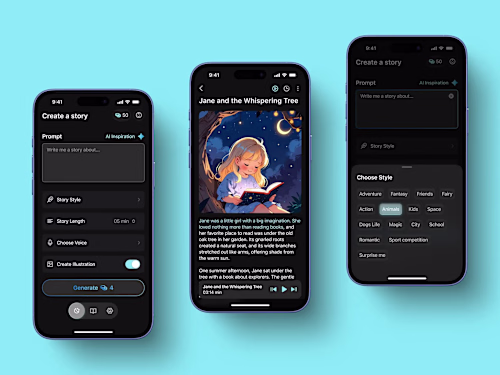 AIRY — Kids Bedtime AI app