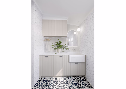 BATHROOM WITH LAUNDRY