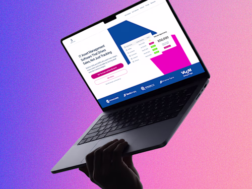 Landing Page Design for Startup Company