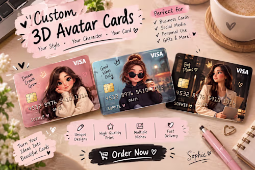 I create personalized 3D avatar