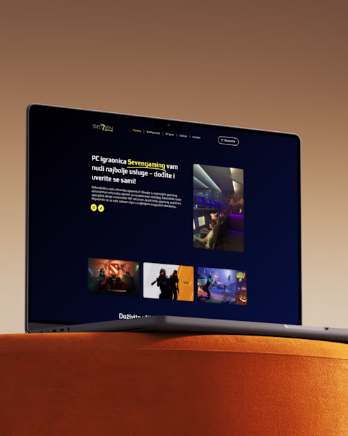 Working on a modern WordPress website for a gaming & PC loun...