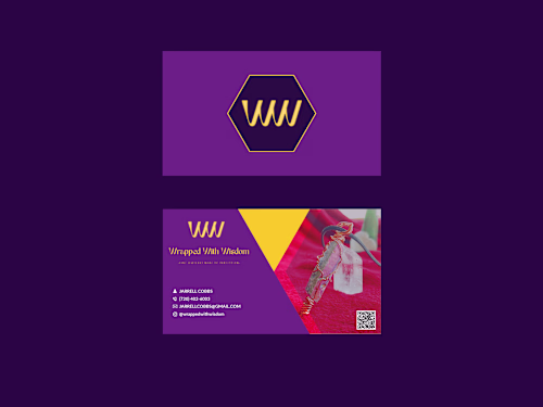 Wrapped With Wisdom | Logo & Business Card Design