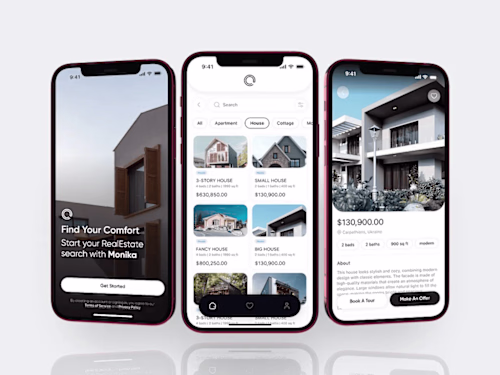 SWH | Real Estate Mobile App Design