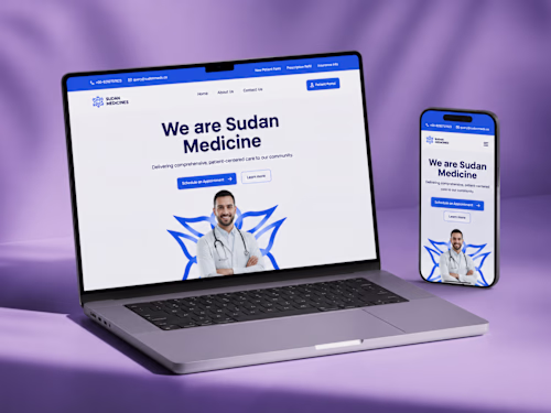 User-Centric Website Design for Sudan Medicine