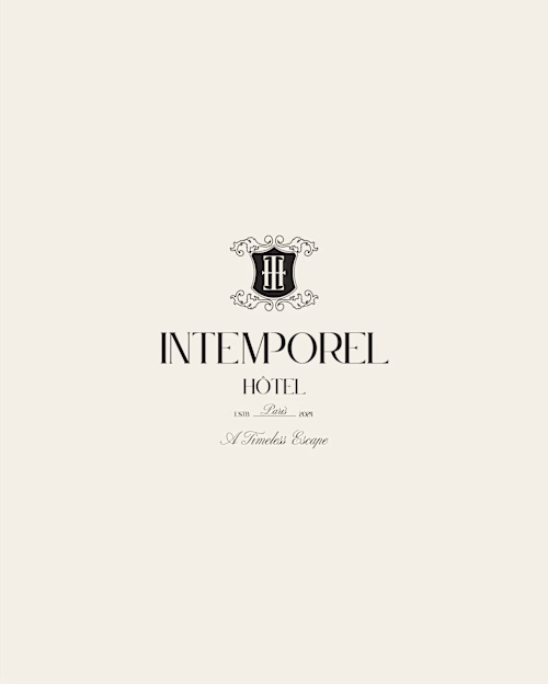 Luxury Brand Identity for Hotel Intemporel