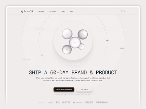 AstraOS | Framer Development