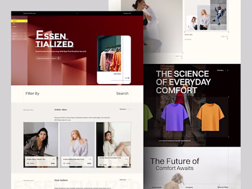 Essentialized — Modern Fashion E-commerce