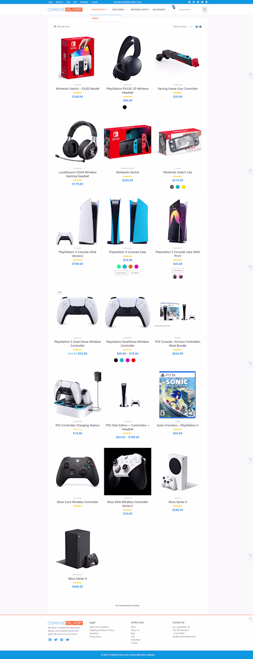 WordPress Website Design Projects