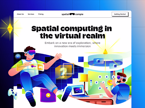 Vector Illustrations for Website