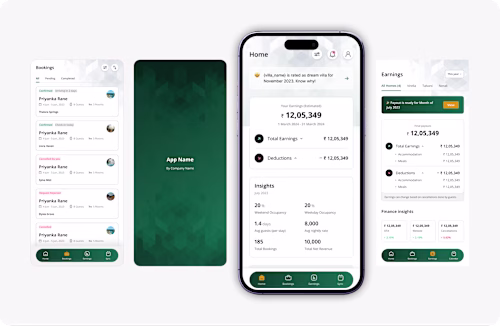 Homeowner App for a Premium Vacation Rental Platform