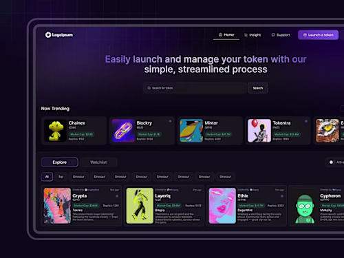 Web3 Token Launch & Social Platform Design