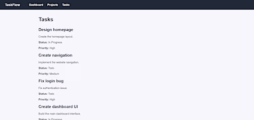 Task Management SaaS — React