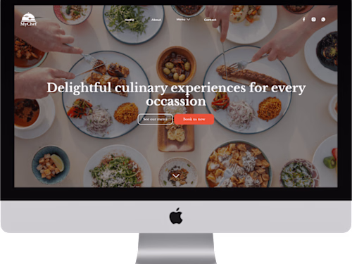 Website Design for a Catering Agency