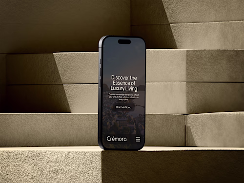 Cremora - Luxury Real Estate Web Design