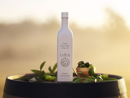 Olive oil label