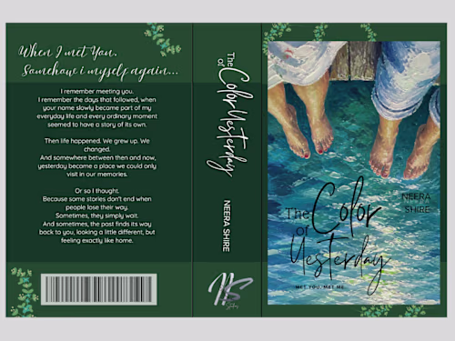 Fiction Novel wrap | "The color of yesterday"