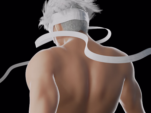 Satoru Gojo from Jujutsu Kaisen,