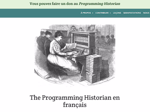 Programming Historian R tutorials translation