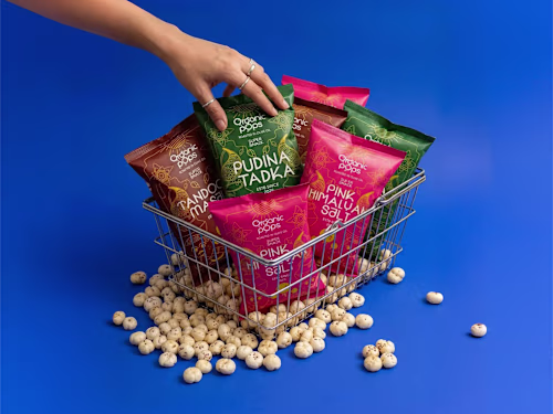 Organic Pops Brand Identity and Packaging