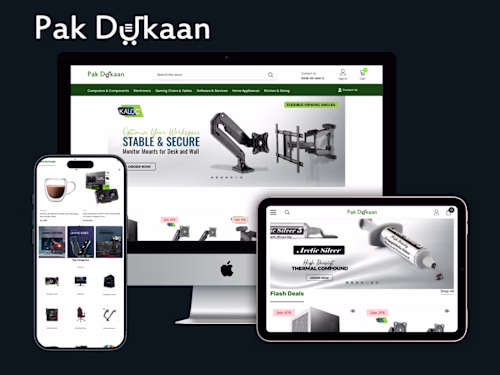 PakDukaan | Custom Shopify Multi-Category Store Build