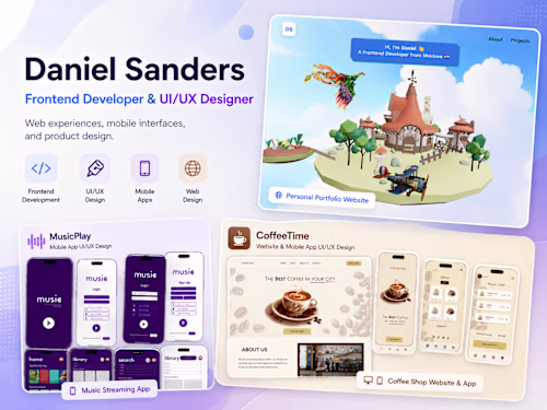 Frontend Development & UI/UX Design