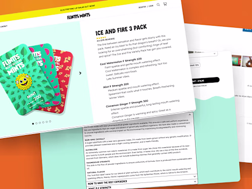 Shopify Punch-List Fixes for Flintts Mints