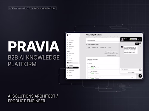B2B AI knowledge platform that