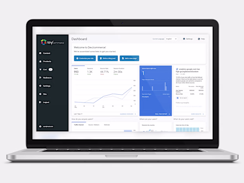 RevCommerce - Website & E-Commerce Builder Platform