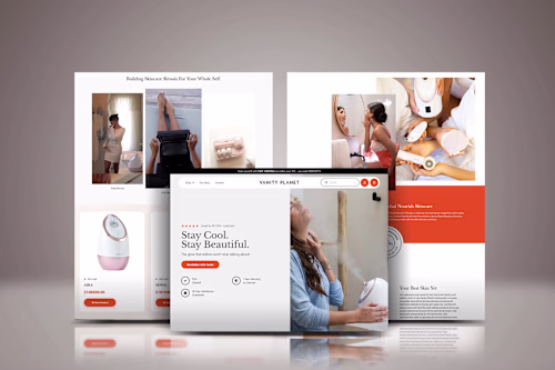 RESPONSIVE MAKE-UP WEBSITE WORDPRESS WEBSITE