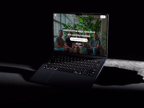 No code developer - A Website Template for a Startup