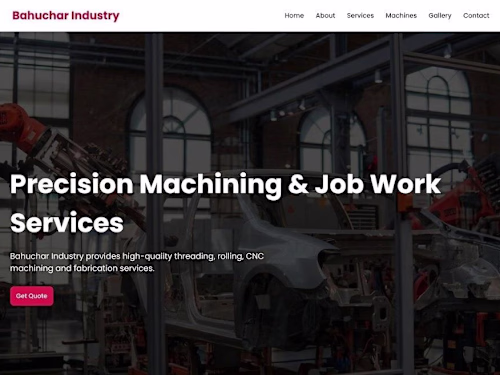 Bahuchar Industry is a modern