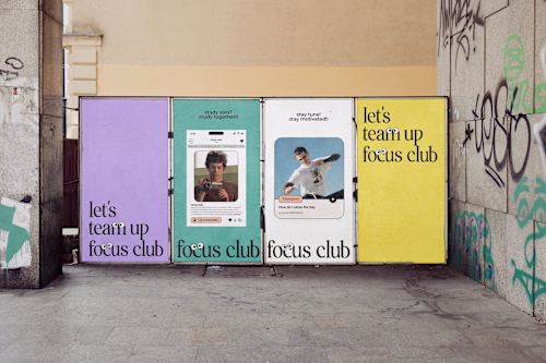 FOCUS CLUB (UX/UI DESIGN PROJECT)