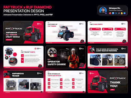 Fattruck Presentation Design