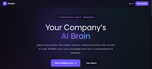 AI-Powered Rag BOT