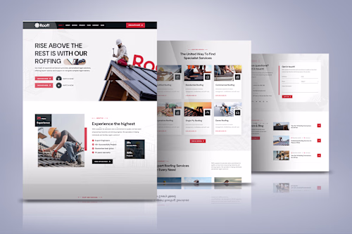 Wix Roofing Website Design