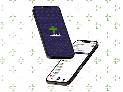 Subscription App Design - Subbie