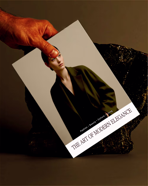 Minimalist Magazine Design