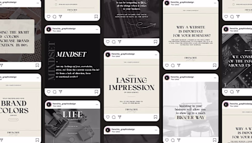 Frenchie Graphic Design | Social Media Content Design