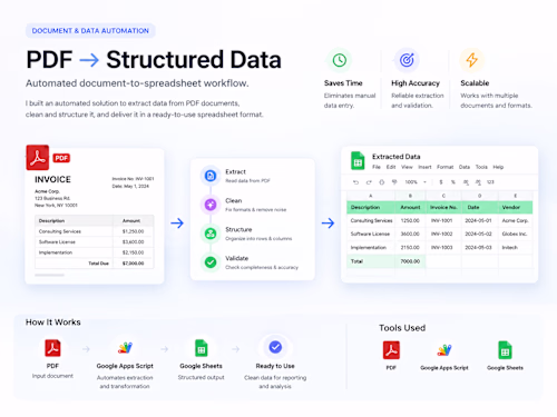 I built an automated workflow