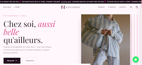 Nanaimoo — E-Commerce Website &
