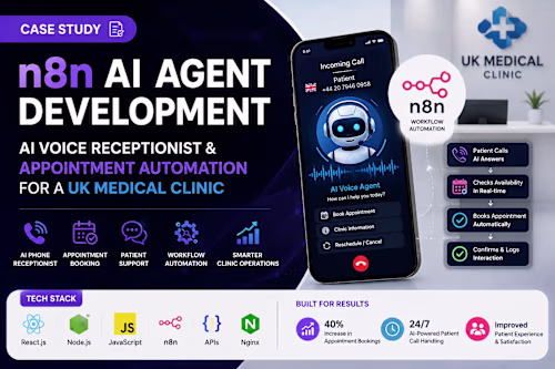 AI-Powered Phone Receptionist for UK Clinic