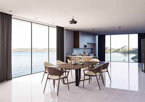 Contemporary cliffside living designed to