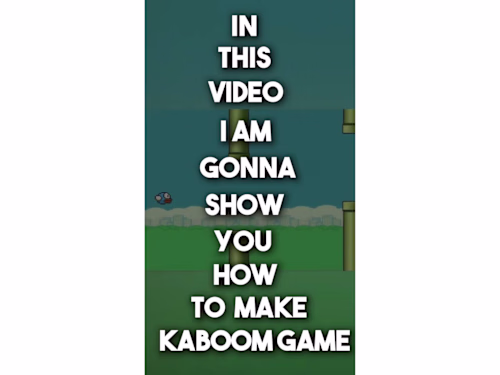 Crafting a Flappy Bird Clone with Kaboom.js on Replit Shorts