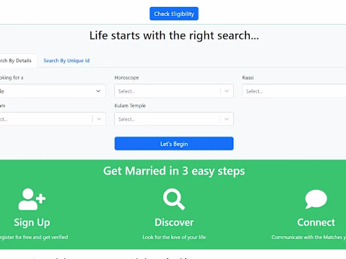 Matrimonial Website